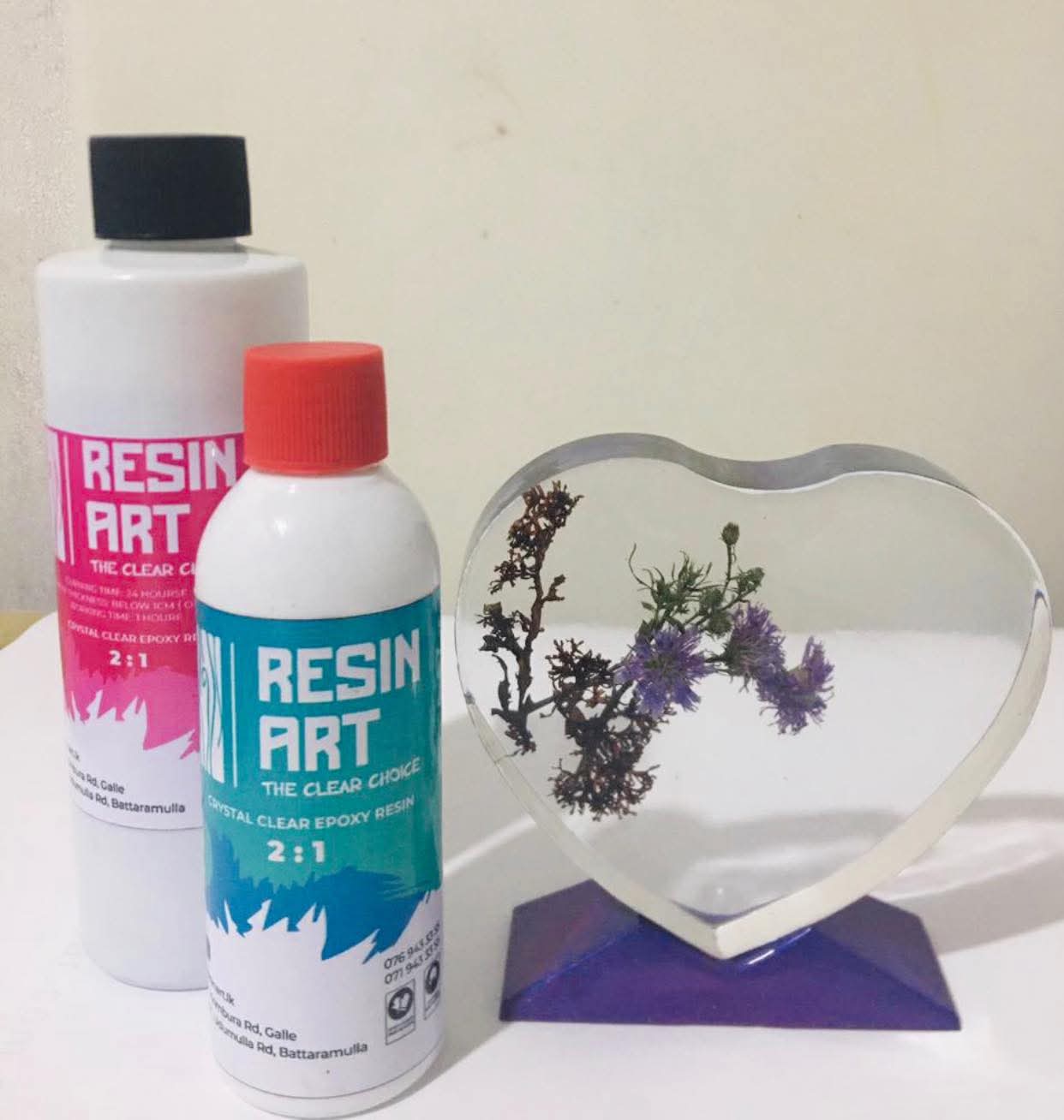 Resin craft materials and supplies